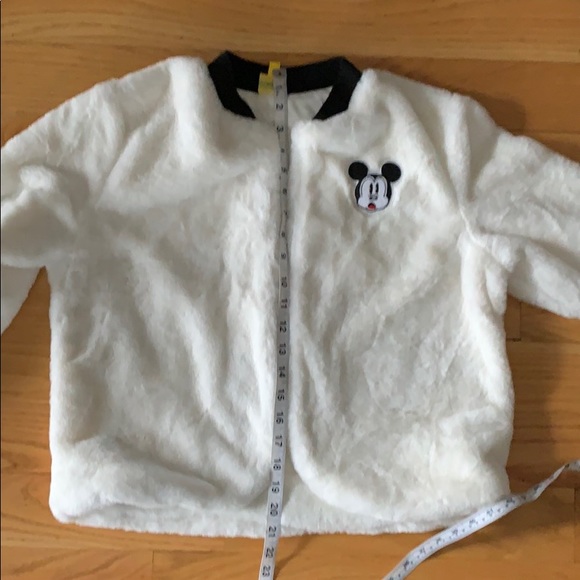 Disney Mickey Mouse faux fur bomber jacket - Picture 10 of 10